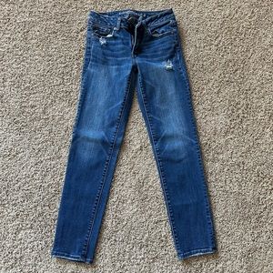 American Eagle Super Stretch Skinny Jeans, size 0 short